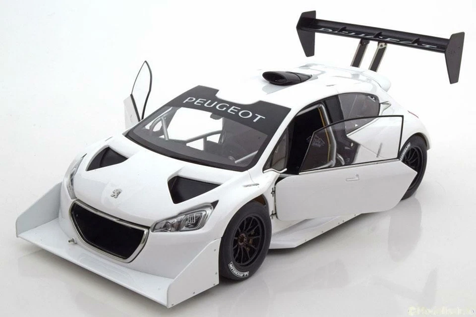 PEUGEOT 208 T16 PIKES PEAK PLAIN BODY VERSION 2013 WHITE AUTOART 81355 1/18 - Photo 4/4