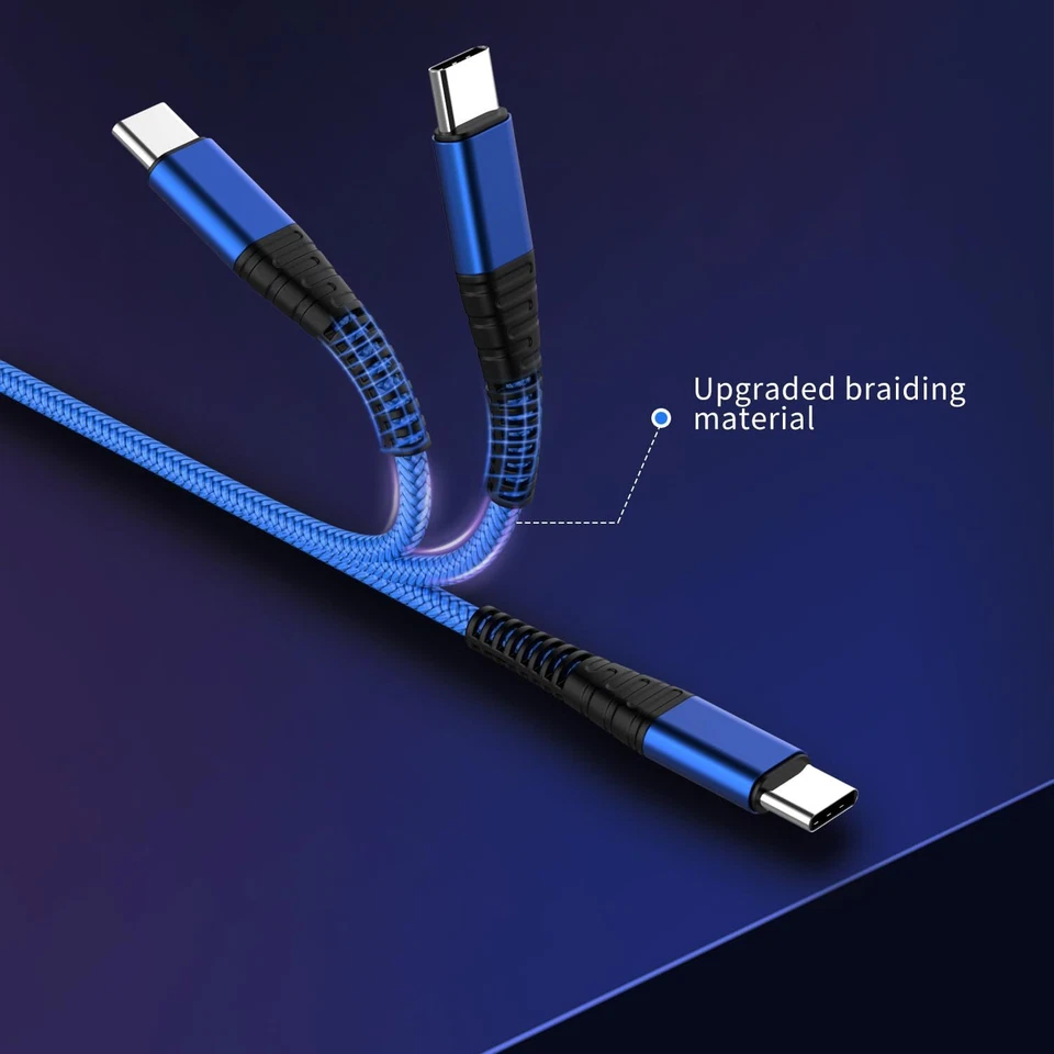 For Apple iPhone 15 Pro Max 15 Plus Charger USB Type C Cable Data Transfer Lead - Image 4 of 4
