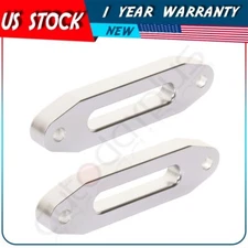Hawse Fairlead for Synthetic Winch Rope Cable Lead Guide ATV 2pcs New