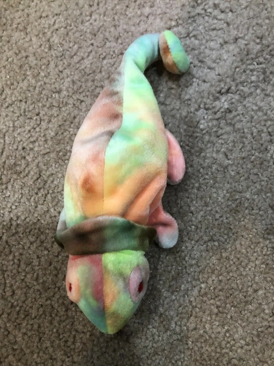 Rainbow lizard beanie sale baby