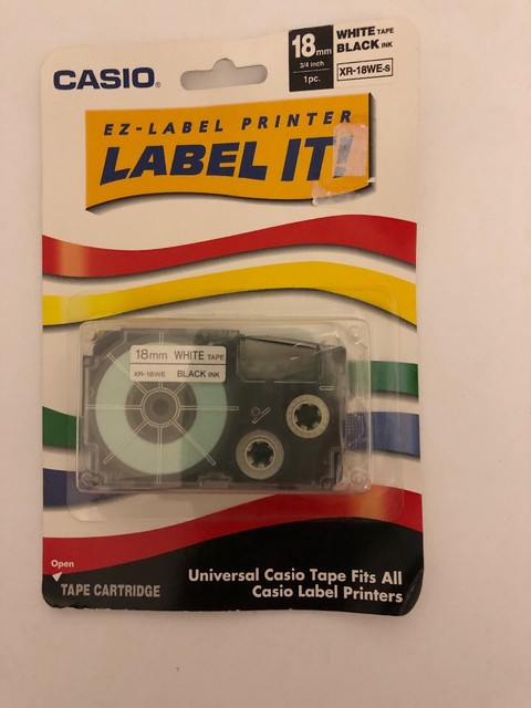 casio label tape 18mm