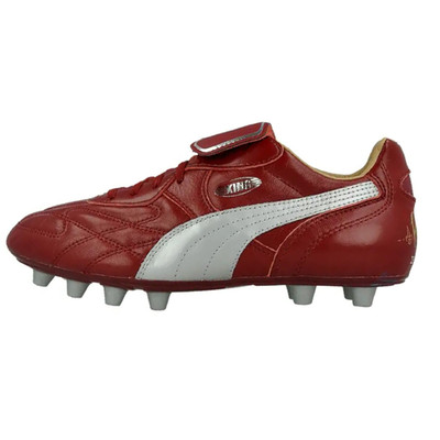 PUMA KING TOP FG Firm Ground Soccer Shoes Men's Red 103698-04