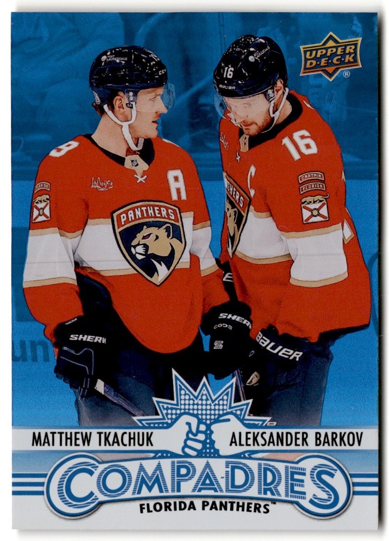 Matthew Tkachuk / Aleksander Barkov 2025-26 Upper Deck Compadres
