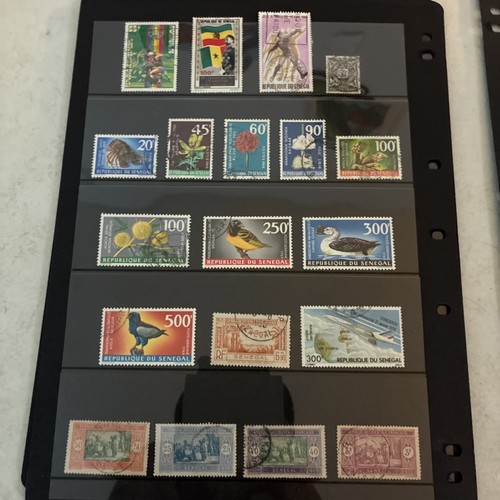 Collection Foreign On Card Mint Used Africa Rhodesia Senegal Sierra Leone N-271 - Picture 3 of 11