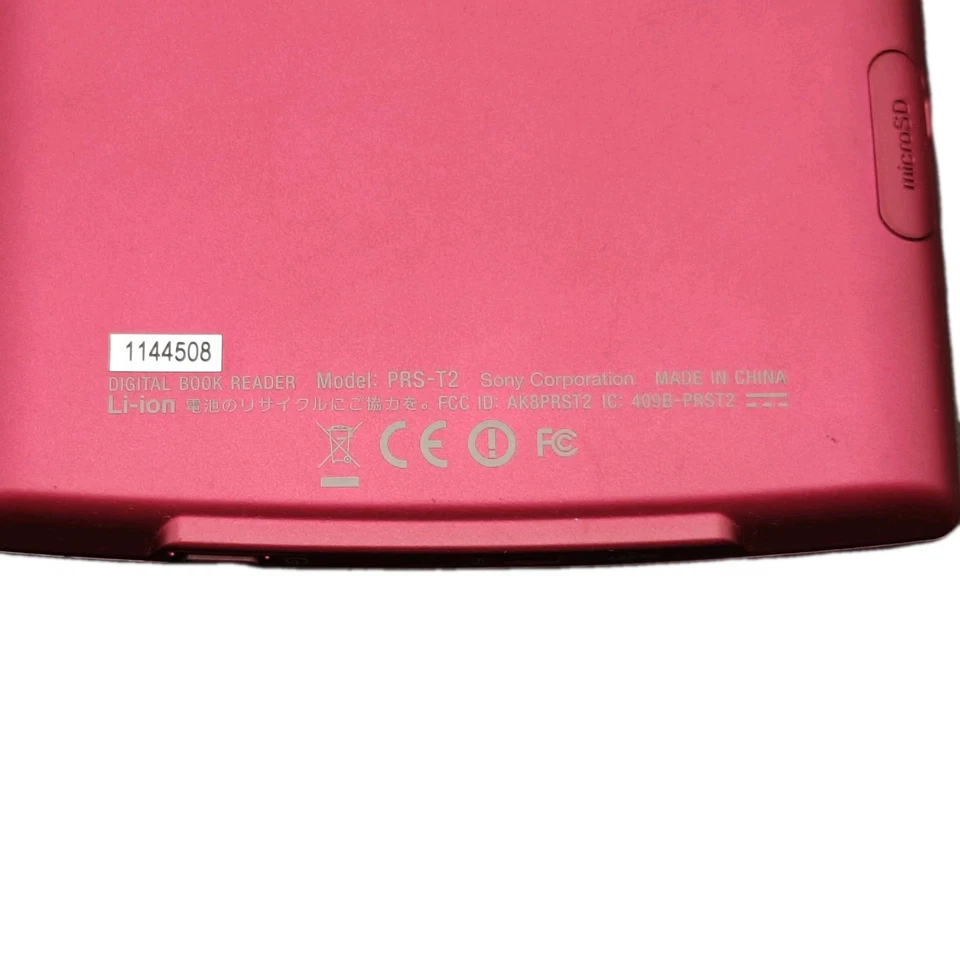 Sony eBook Reader PRS-T2 15,2 (6 Zoll) 2GB WLAN Rot  - Bild 4 von 4