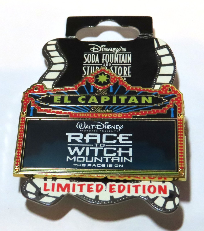 Disney Pin 68784 DSF El Capitan Marquee RACE TO WITCH MOUNTAIN LE 150