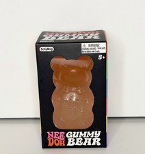 NeeDoh ORANG GUMMY BEAR - Viral Squishy/Fidget Toy, NEW IN BOX AUTHENTIC SENSORY