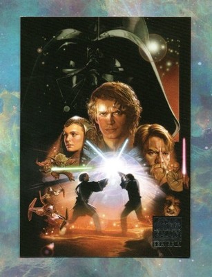 2009 Topps Star Wars Galaxy Series 4 #60 BASE / DARK CULMINATION PADME & ANAKIN