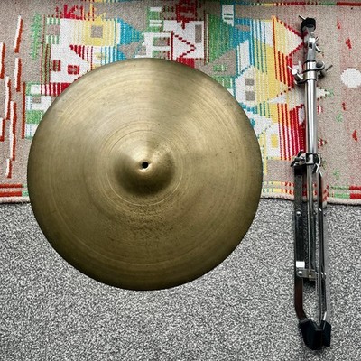 Super Zyn 20'' Ride 50s-60s B20 Bronze Becken Hohner Ständer 2136gr MADE IN ENGLAND