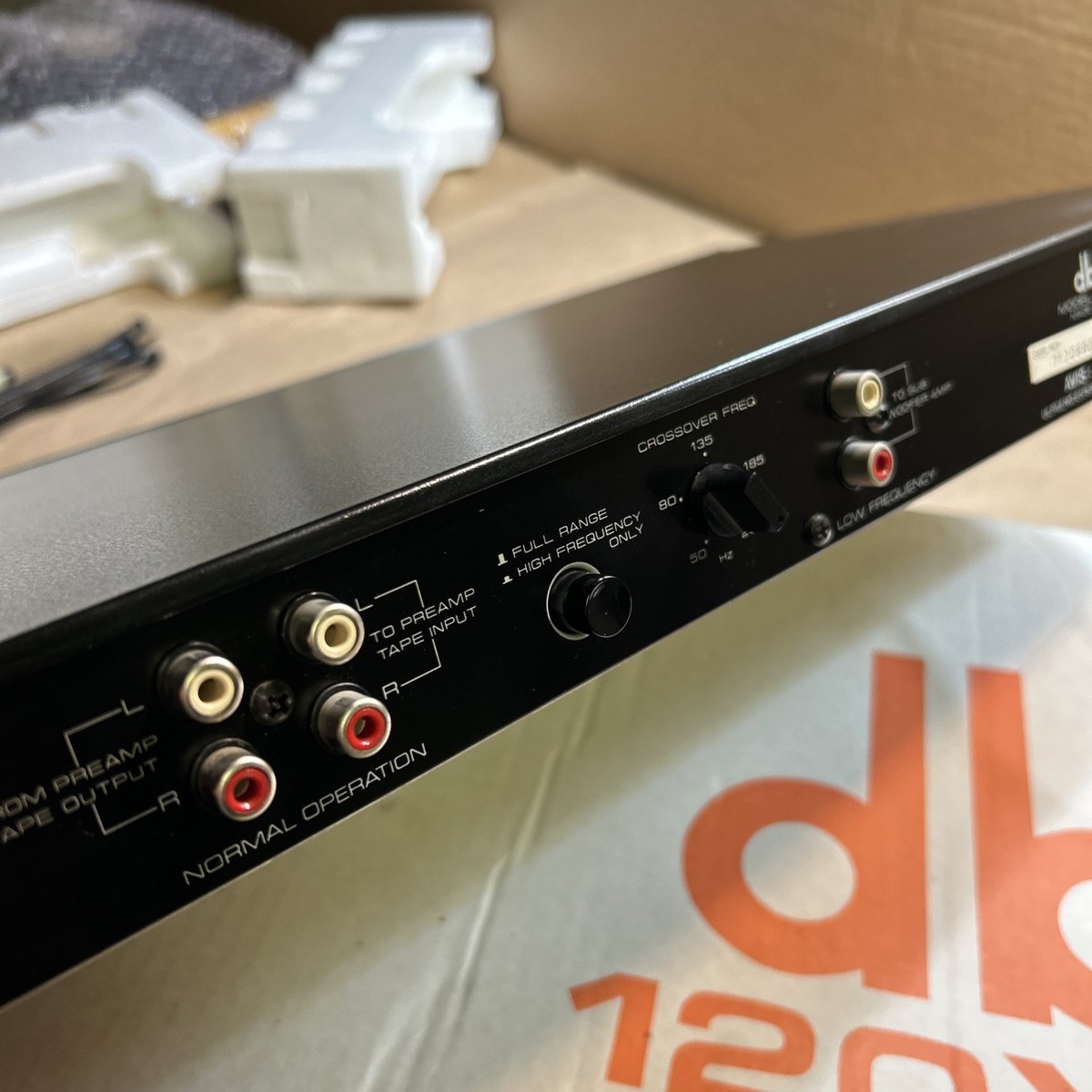 DBX 120X-DS Digital Series Subharmonic Synthesizer in Original Box
