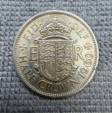 1960 - Half Crown - Elizabeth II