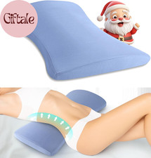 Lumbar Pillow for Sleeping, Lumbar Support Pillow for Bed for Back Pain Relief,