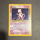 Pokémon Mewtwo Base Set 10/102 Holo Rare 60 HP Basic Card Wizards 1999-2000