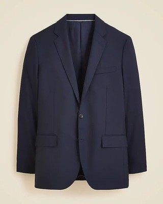 J. Crew Slim Ludlow Two Button Blazer Loro Piana Wool Sport Coat Jacket Size 38R
