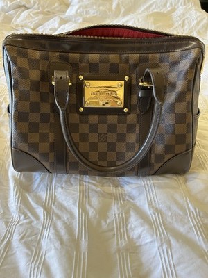 Louis Vuitton Brown Leather Shoulder Bag