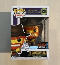 Funko Pop! The Simpsons Evil Groundskeeper Willie #824 NYCC Exclusive. Treehouse