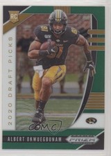 2020 Panini Prizm Draft Picks Rookies Green Albert Okwuegbunam #133 xm5