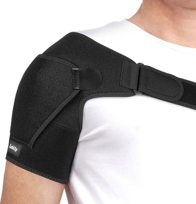 Shoulder Brace with Adjustable Compression Sleeve Rotator Cuff Support & Arm Sli