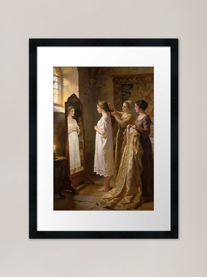 Ladies in Waiting Gerahmter Kunstdruck Gerahmtes Wandbild Poster Leinwanddruck Bild