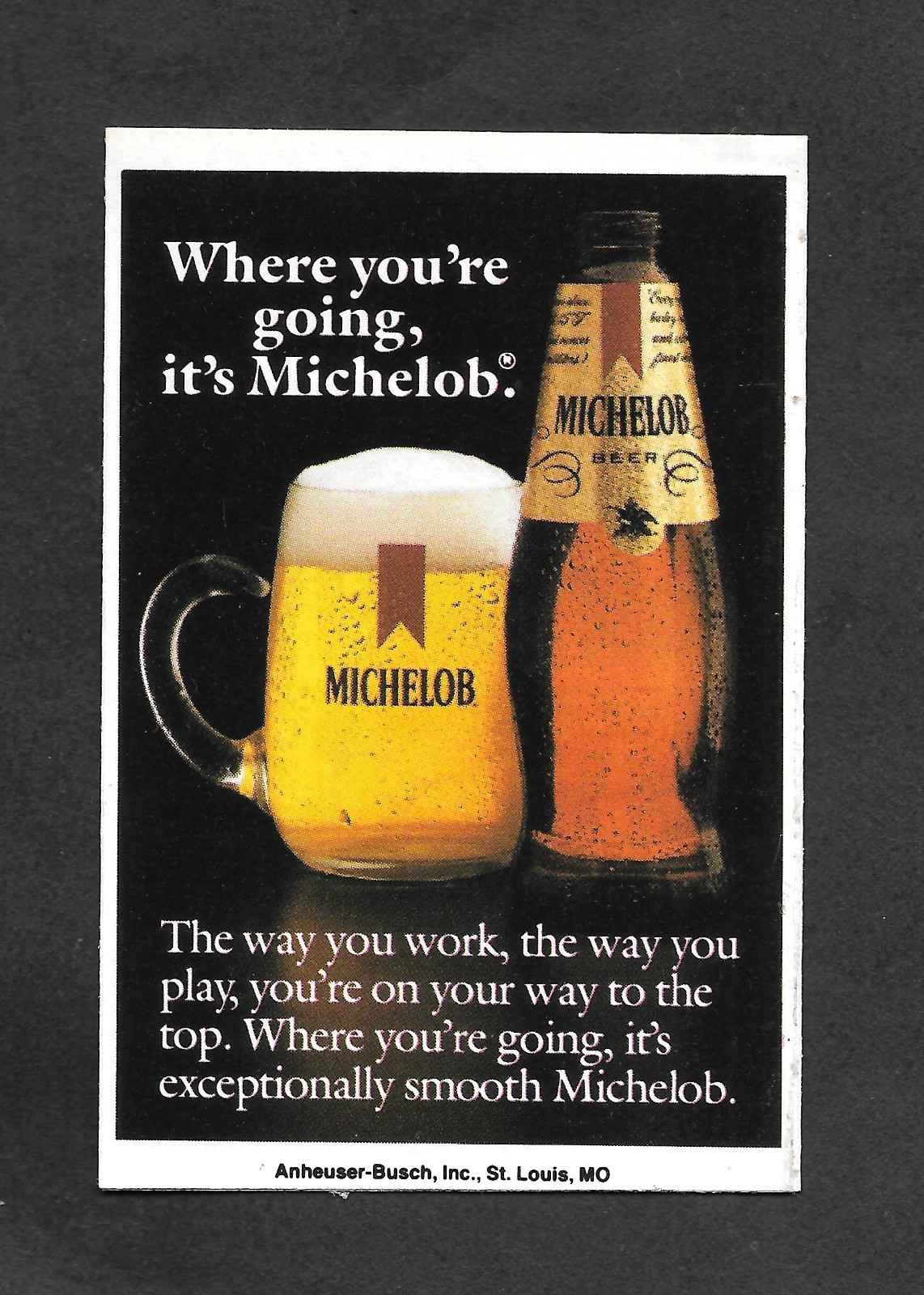 1985 Seattle Mariners "Alvin Davis" Baseball Pocket Schedule-Michelob Beer