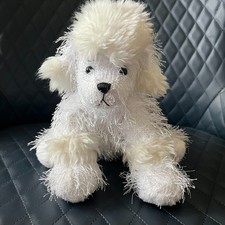 VTG Ganz Webkinz White Poodle Plush 8" HM014 