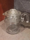 Vintage Pyrex 7759 Flameware 6-9 Cup Coffee Percolator Complete EUC