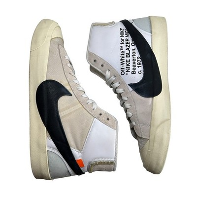 Off White x Nike Blazer Mid The Ten - Size 12 - AA3832 100 | eBay