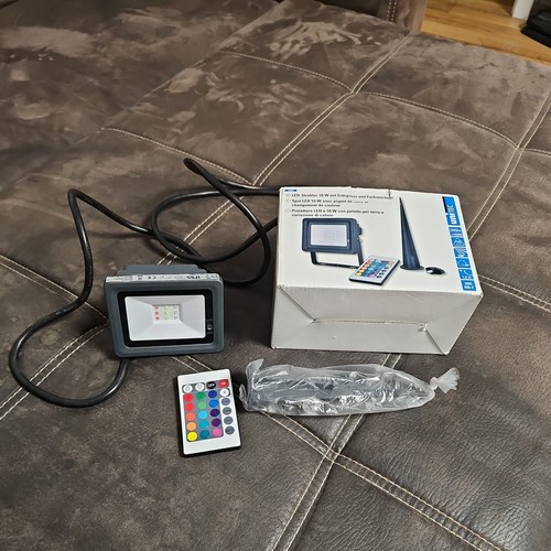 Unitec Außenstrahler, Scheinwerfer LED Strahler ErdspFW 10 W 240 lm anthrazit