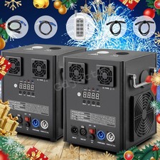 700W Cold Spark Machine DMX Stage Special Effect Wedding DJ Event Xmas w/Remote