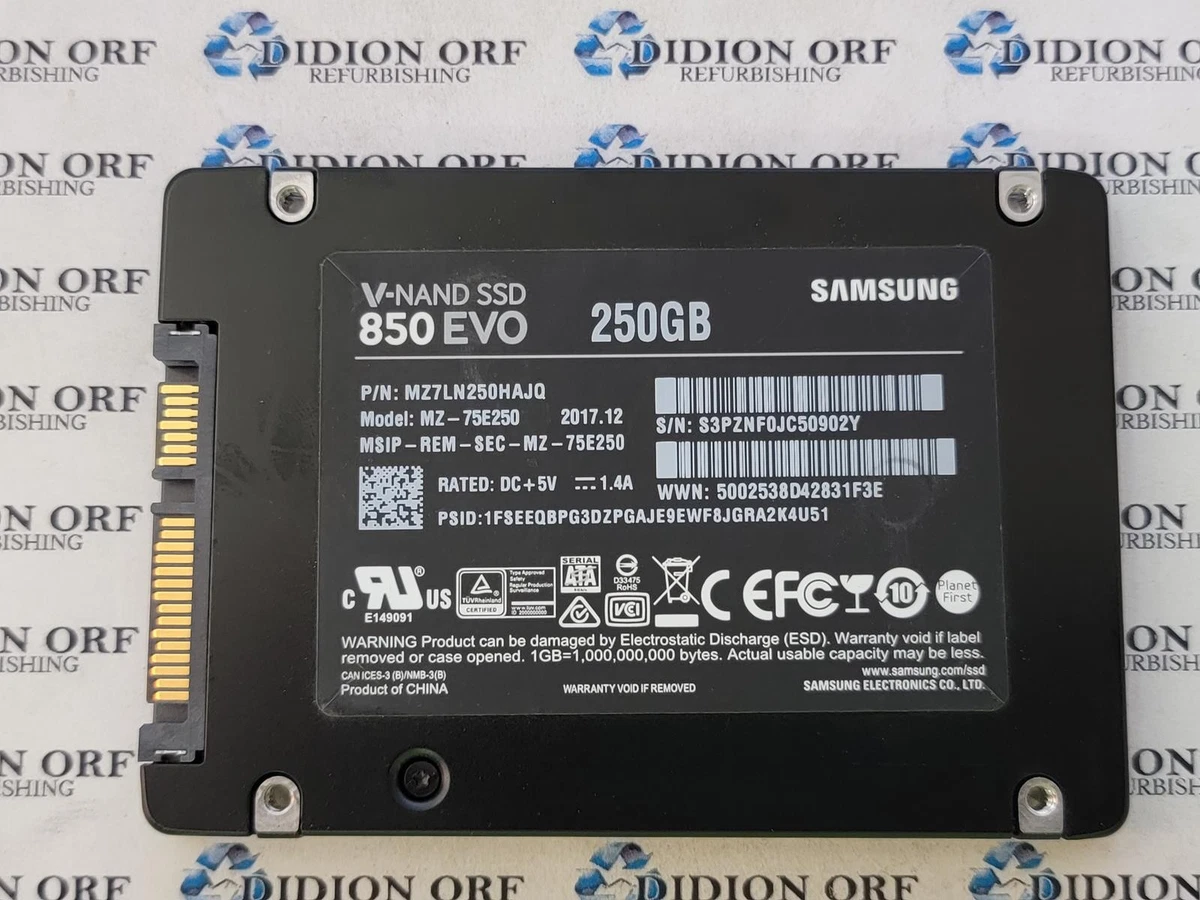 Samsung 250GB Solid State Drives for sale | eBay