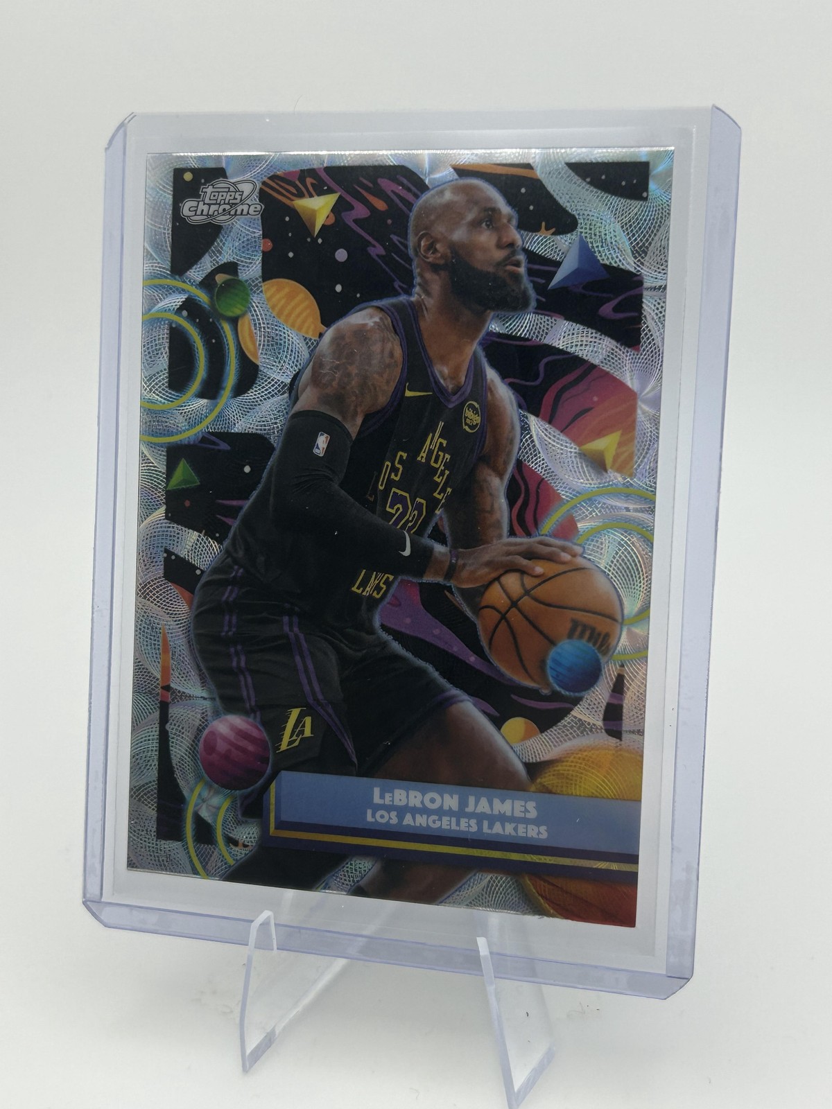 2025-26 Topps Chrome Cosmic #157 Lebron James Nucleus Refractors