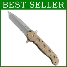 Desert Tactical Folding Knife, Bead Blast Blade