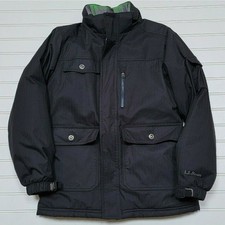 L.L. Bean Youth Black Winter Jacket Size M 10-12 