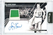 Larry Bird Boston Celtics Signed 2023-24 Panini Noir Prime #PBW-LBD #3/25 Card