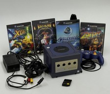 GameCube Black Console Bundle TESTED/Works - Includes Controller  4 Games