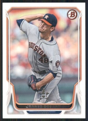 2014 Bowman #81 Jarred Cosart Houston Astros 36262