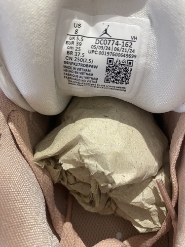 Nike Air Jordan 1 Low Rosa | Talla 39 | Nuevo en Caja Outlet | Envío 24H - Imagen 7 de 10