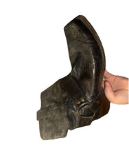 Smith Harness Herren Lederstiefel Schwarz Bik...