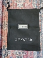 Ekster Cash Clip And Bag NEW