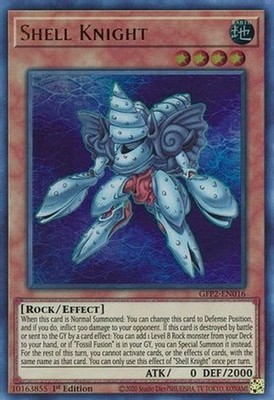 Yugioh - Shell Knight (Ultra Rare) (1st Edition) - GFP2-EN016 (P)