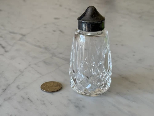 Waterford Crystal Lismore Salt & Pepper Shakers replacement VTG