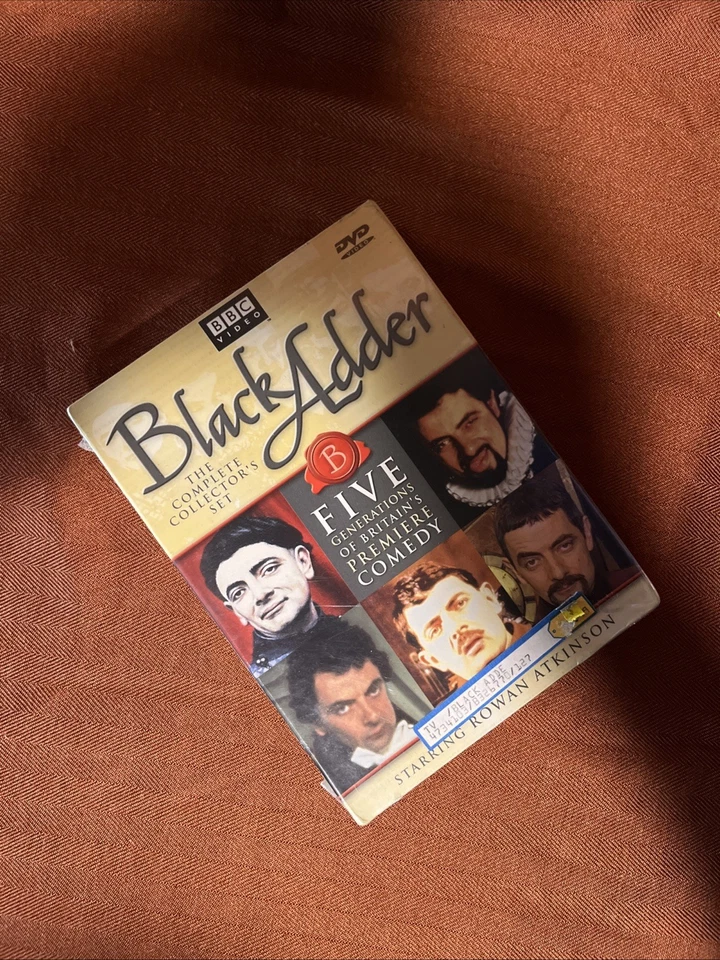 Black Adder Complete Collectors Set5-Disc DVD Box Set BBC Video NEW & SEALED - Image 4 of 4