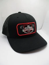 EL PATRON Bar & Grill Cap / Hat Black Mesh Adjustable Snapback YUPOONG