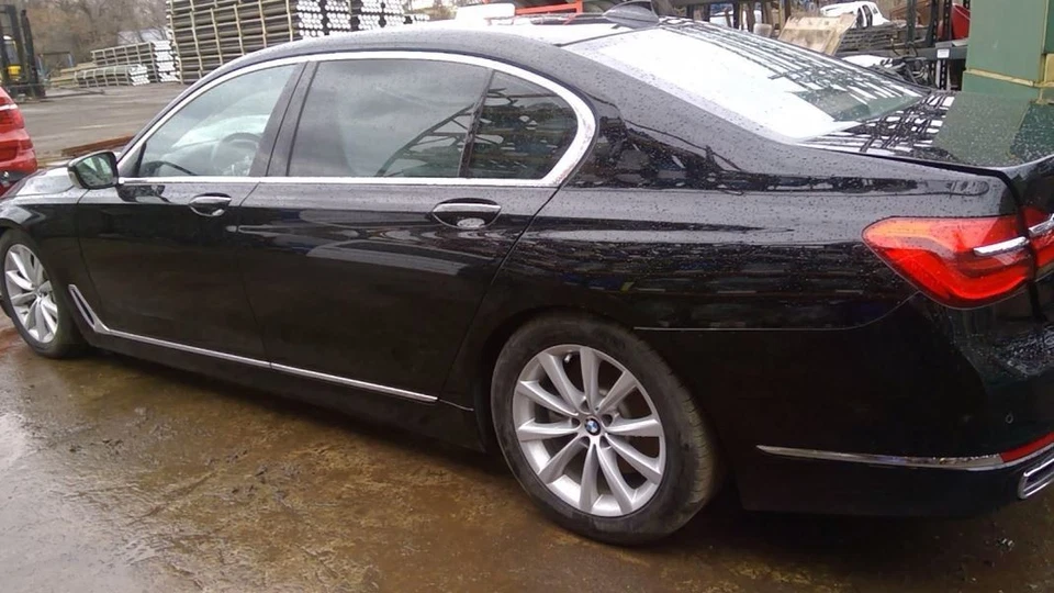 Pinza de pasajero trasera sin freno deportivo compatible con BMW 740i 743451 16-19 Foto 4 de 4