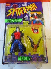 MORBIUS TRANSFORMING VAMPIRE SPIDER-MAN ANIMATED SERIES NEW TOY BIZ 1994