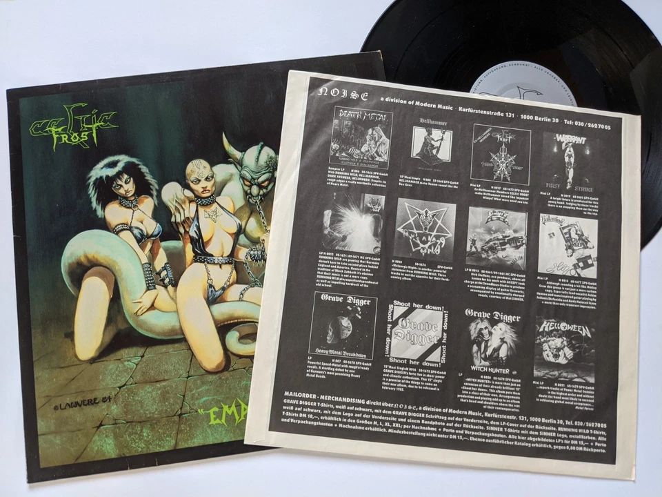CELTIC FROST - Emperor's Return 12" MLP 1985 - Orig. Vinyl - Noise Rec. N 0024 - Bild 3 von 4