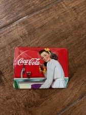 Vintage Coca Cola Coke Fridge Magnet - in original cellophane wrapping
