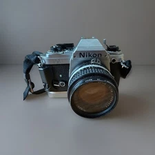 Nikon FG SLR Film Camera With 50mm 1:1.4 Nikon Nikkor Lens