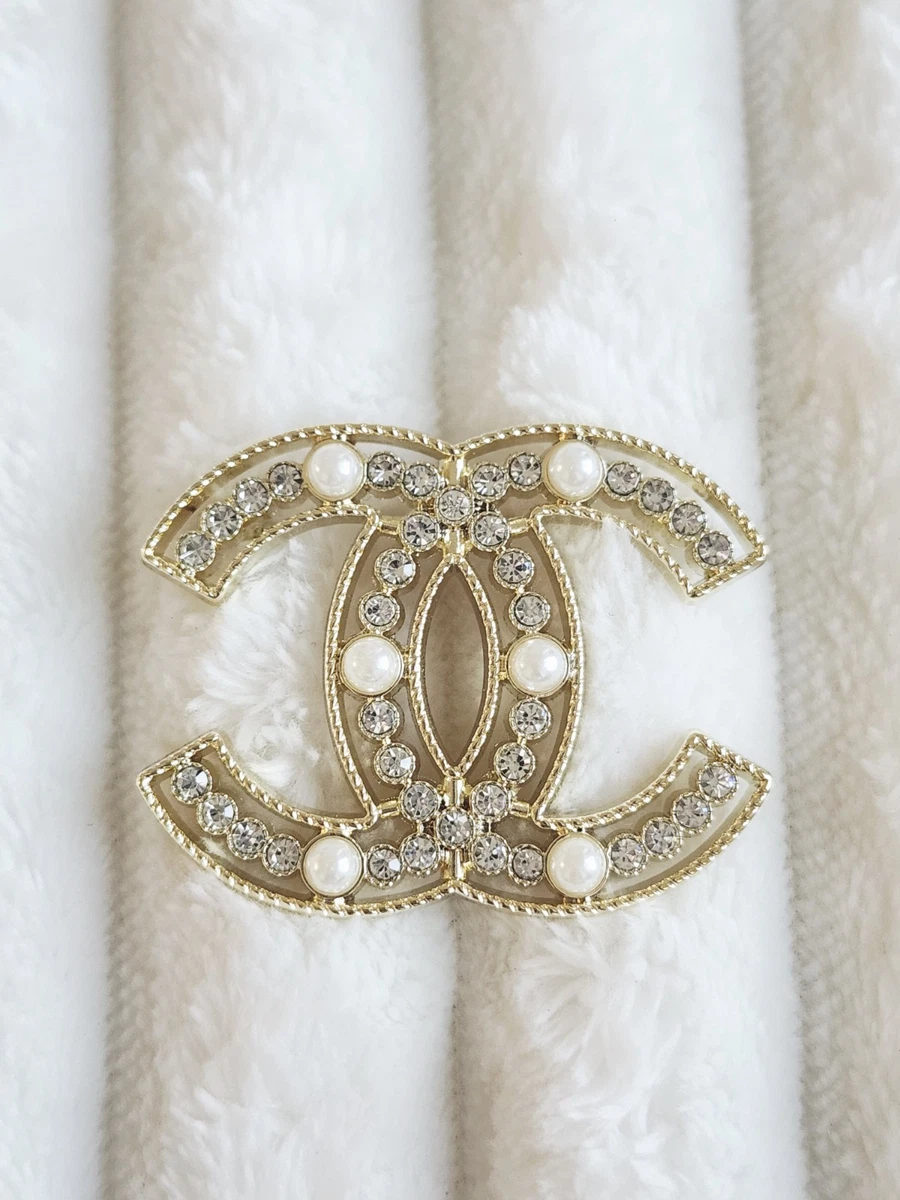 CHANEL Crystal Fashion Brooches & Pins for sale - eBay