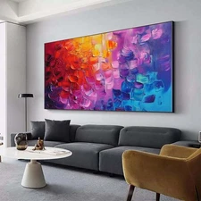 Abstract Hand Painted Oil Painting On Canvas For Living Room Home Decor X374